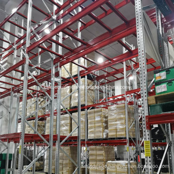 Selective Metal Warehouse Storage Galvanized Heavy Duty Pallet Rack